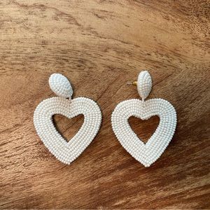 Baublebar heart shaped earrings